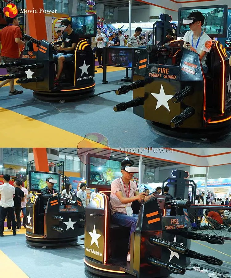 Interactive Virtual Reality Equipment Indoor 9d Vr Shooting Games