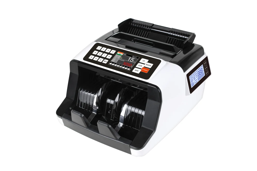 Al-7200 Financial Equipment GBP Euro USD Foreign Currency Bank Note Counter Money Paper Counting Machine Cash Counting Machine