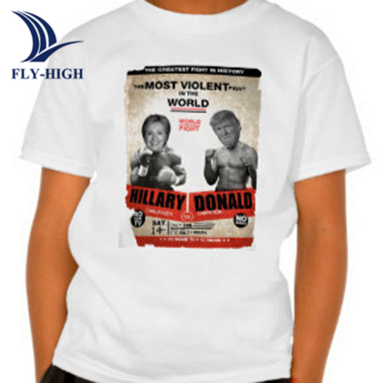 Custom T-Shirt Election Campaign Promotional Cotton Vote T Shirt