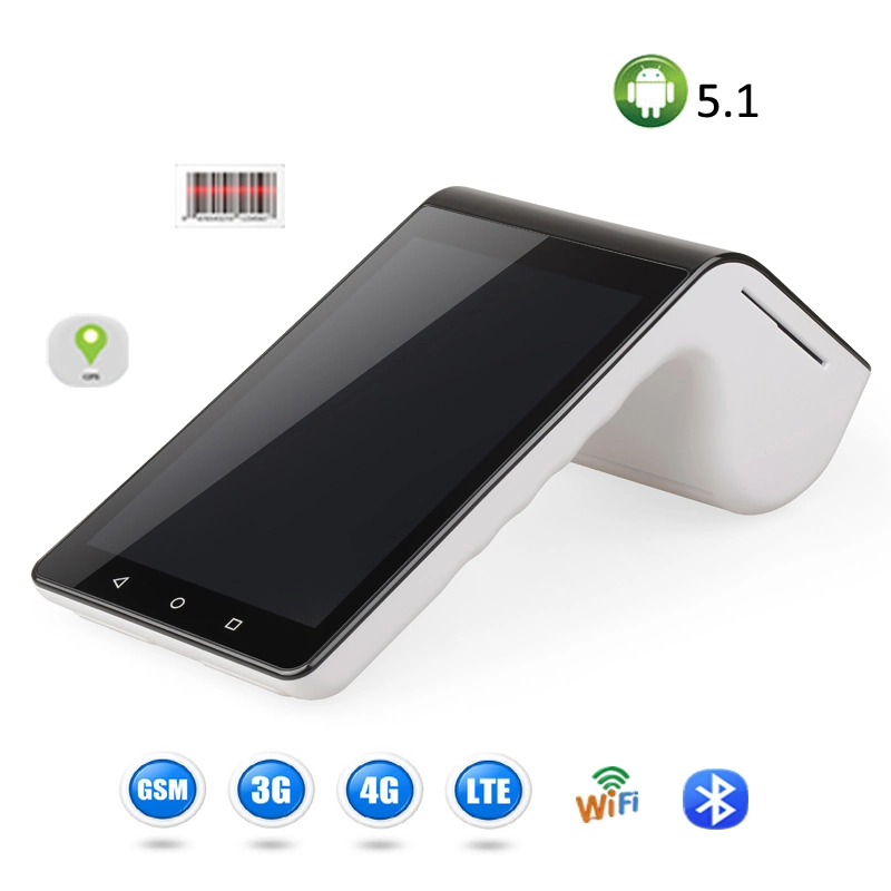 Tousei WiFi Bluetooth Wireless 4G POS Handheld Payment Device Wireless Card Reader PT7003