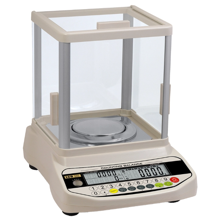 RS232 Interface Analytical Counting Balance Scale Electronic Digital Precision Counting Balance Scale 0.001g
