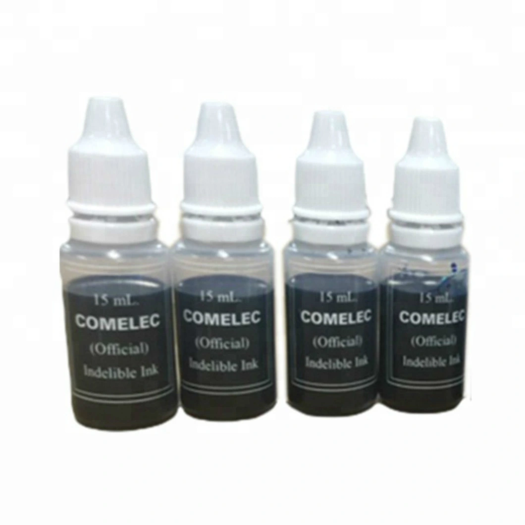 Blue Indelible Election Ink 7% Silver Nitrate Ink for Voting