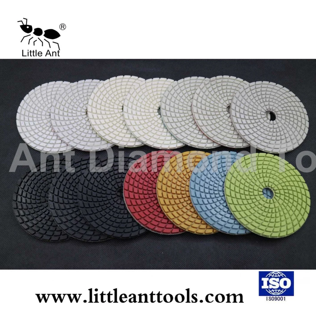 Hot Sales Wet Polishing Pads for Granite/Marble/Quarts/Terrazzo/Counter-Top