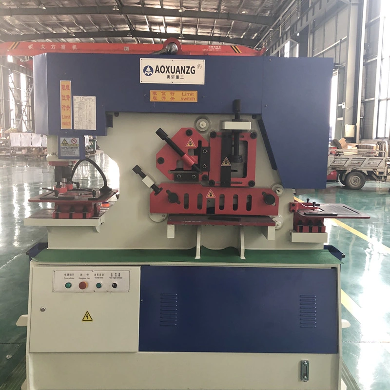 Metal Cutting Machine Tools, Punching, Shearing, Bending and Other Features Hydraulic Ironworker