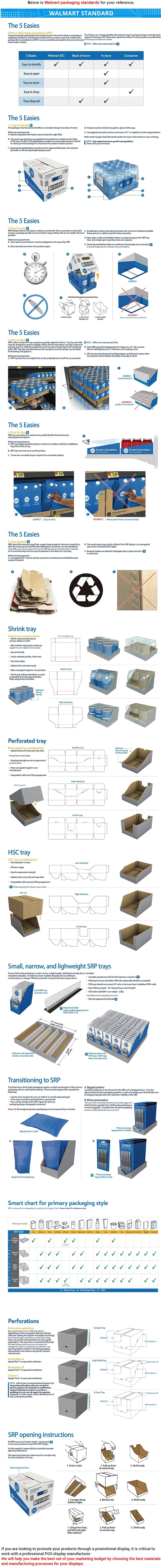Promotional Pop Shelf Ready Packaging Tear Away Folding PDQ Counter Template Paper Cardboard Display Box