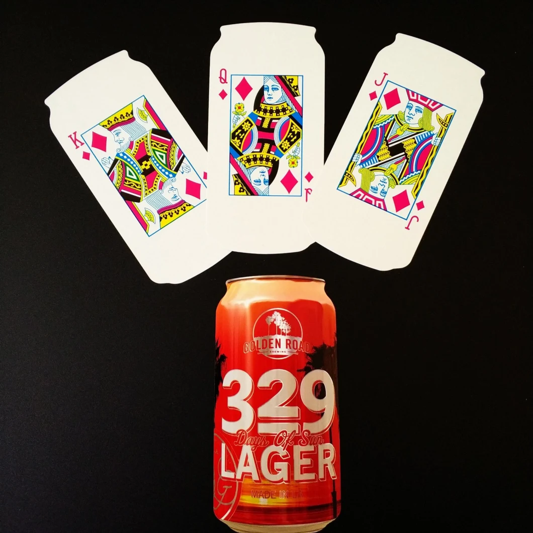 54 Count Custom Print Lager Playing Cards