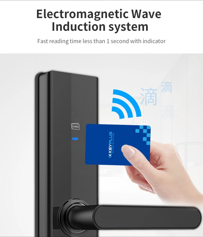 Card Electronic Hotel Door Lock with Encoder and Software