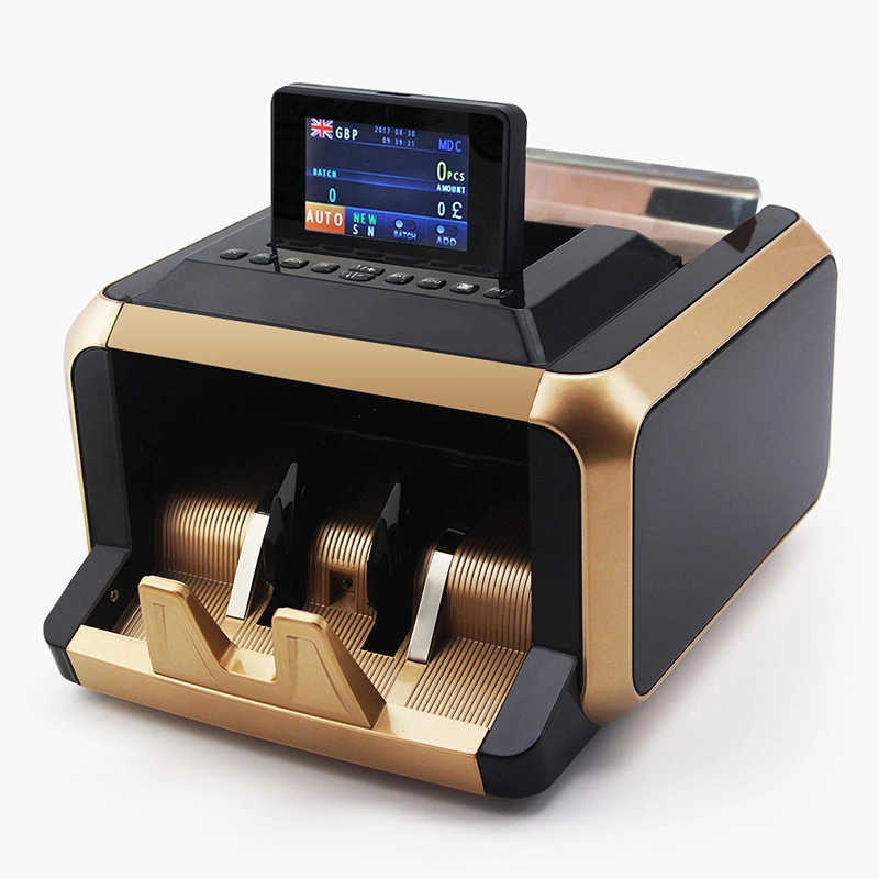 Bank Banknote Vacuum Note Bill Counter Money Counting Machines