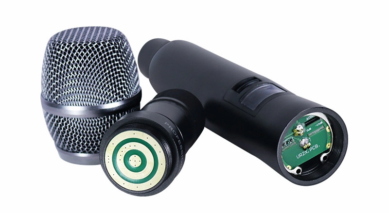 Microphone Wireless UHF Ulxd4d Professional Wireless Microphone System with 2 Handheld Microphone