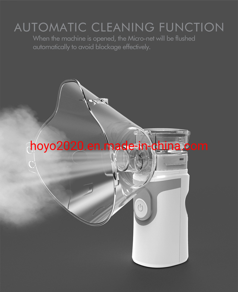 Portable Handheld Nebulizer Steaming Handheld Mist Inhale Nebulizer Handheld Nebulize Inhaler Mesh Humidifier