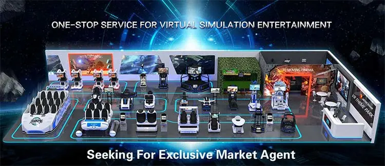China Virtual Reality Theme Park Equipment 9d Vr Games Simulation
