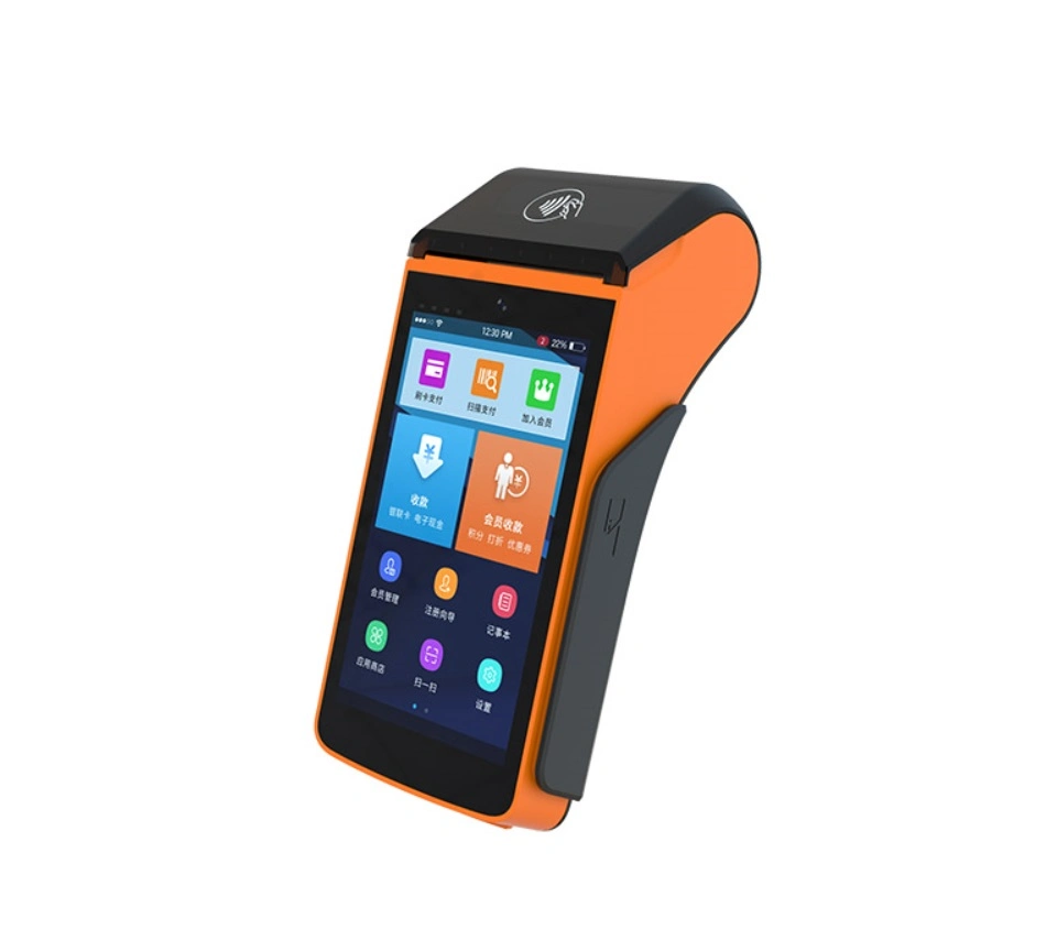 Ts-P20L Handheld 5inch Android POS Terminal Data Collection Devices with NFC Reader and Barcode Scanner