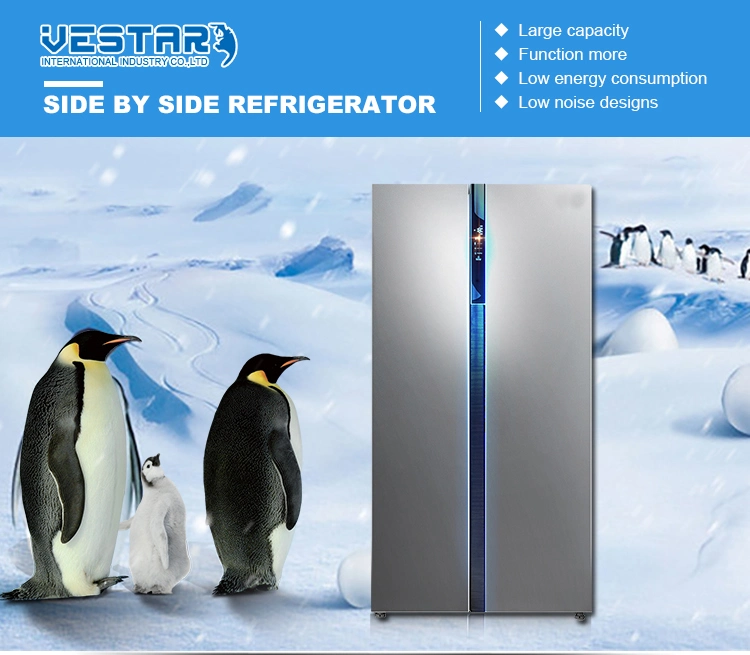 a+ Energy Class 4 Door Refrigerator Electronic Refrigerator Freezer
