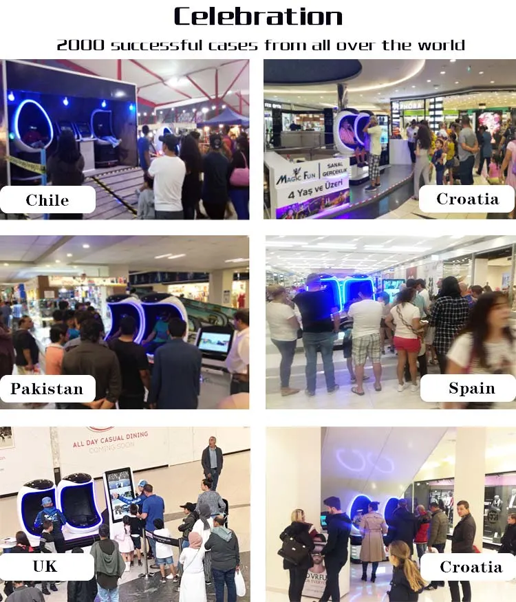 Amusement Rides Equipment Cinema Arcade Machine 9d Virtual Reality Playstation