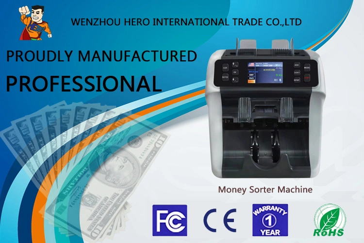 Portable Banknote Currency Bill Note Money Cash Counter Counting Machine