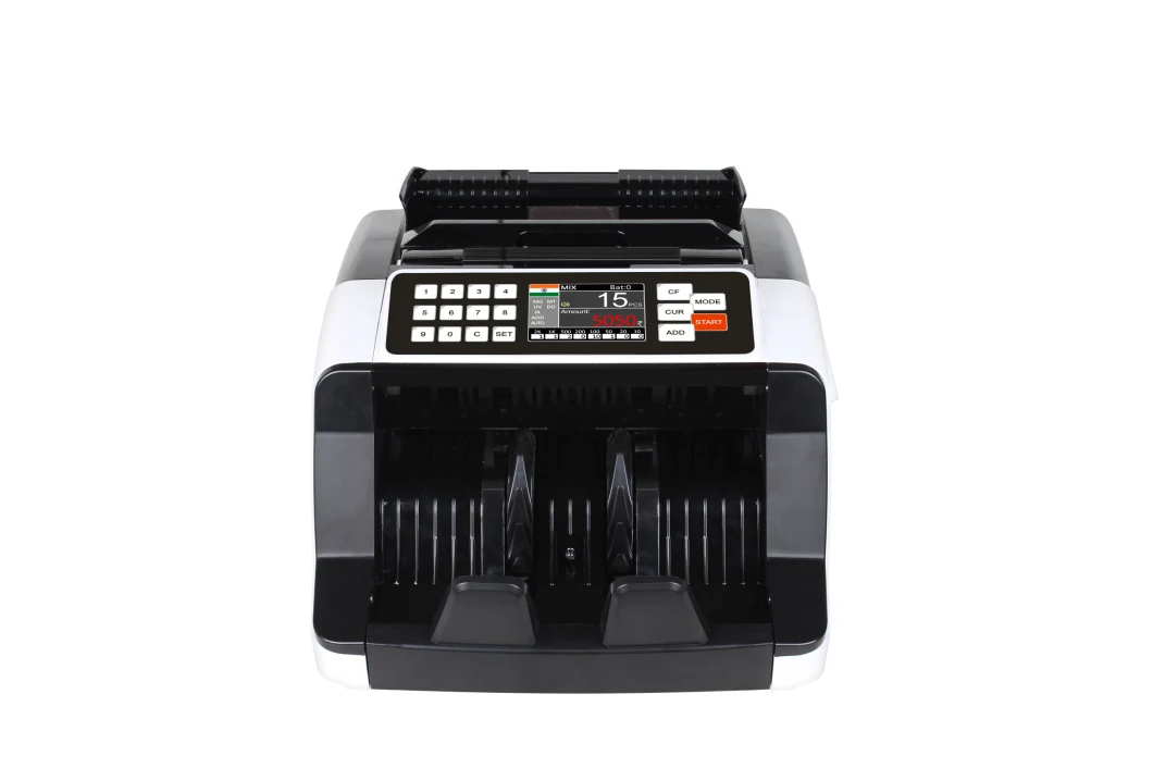 Al-7200 Financial Equipment GBP Euro USD Foreign Currency Bank Note Counter Money Paper Counting Machine Cash Counting Machine