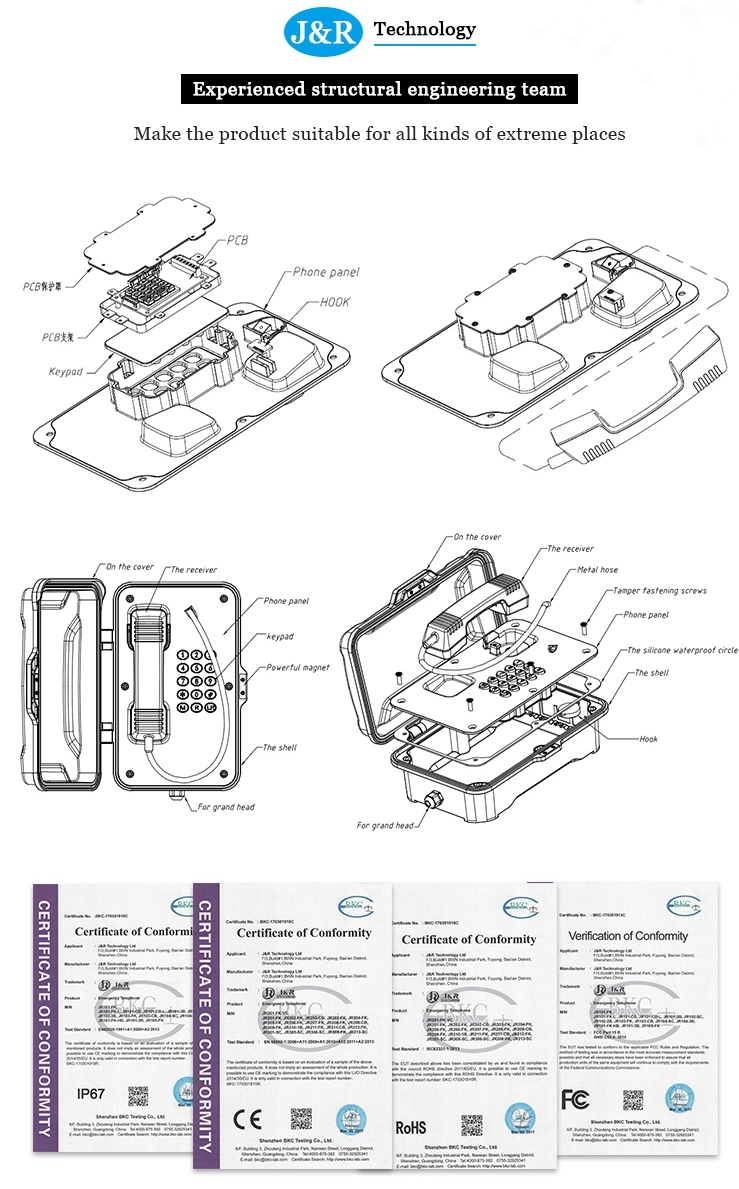 Emergency Public Phone, Public Address Systems, Elevator Sos Intercom