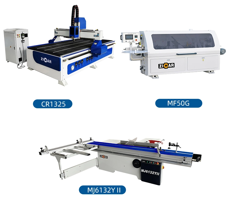 Automatic higher precision 7 Functions ZICAR Edge Banding Machine MF50D for woodworking