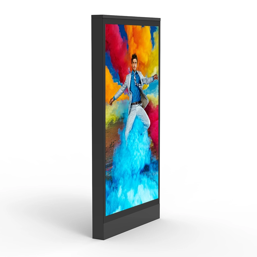 49inch Outdoor High Resolution Digital Signage in Smart City Project