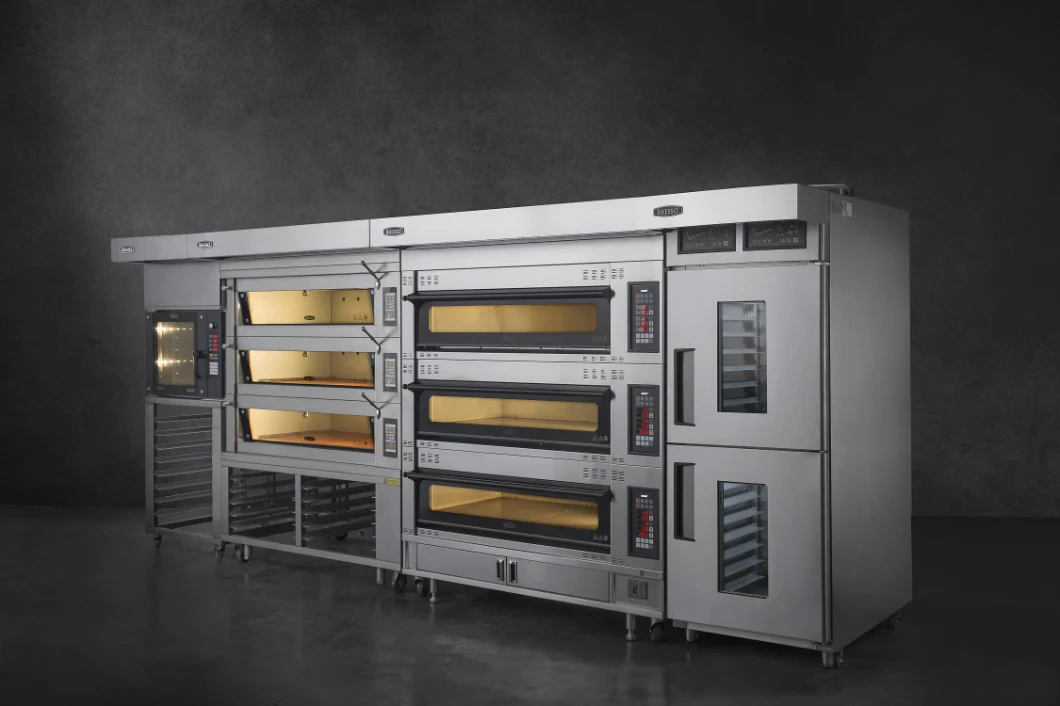 Baking Machine Commercial Hot Air Convection Oven with Positioning Options for Shelves
