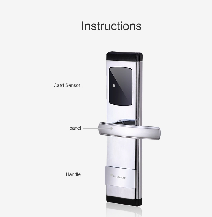 RFID Card Factory Software Electronic Smart Door Lock