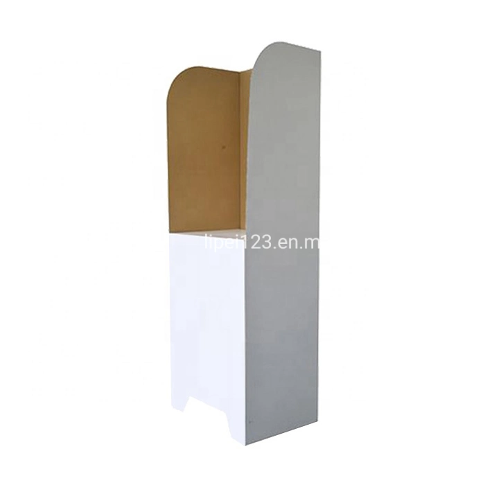 Latest Factory Custom Paint Folding Corrugated Cardboard Design Election Voting Ballot Exhibition Booth