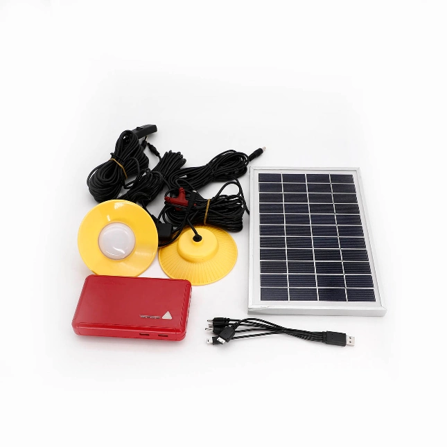 Government Projects LED Solar Panel Lighting Kit System Light for Outdoor Lamp Lighting