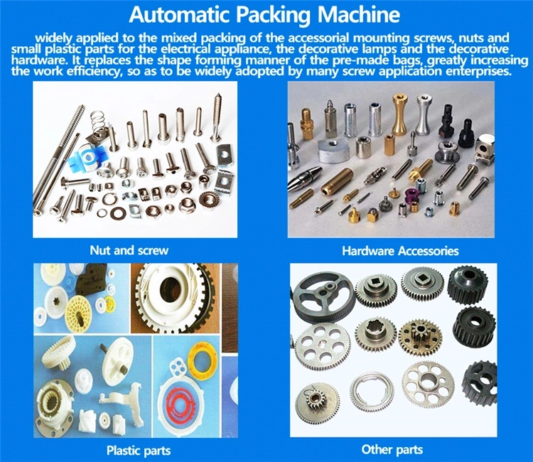 Hot Sell Electronic Parts Bolt Nut Counting Packing Machine