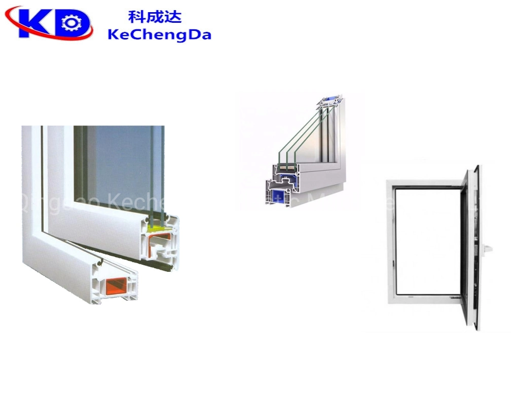Plasitc PVC Wide Window Door Frame Profile Making Machine Extruder