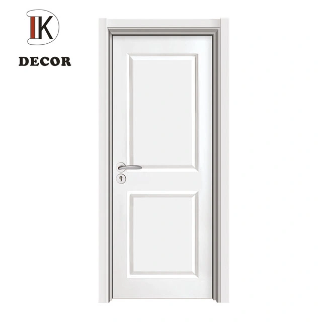 Smooth Surface Moulded HDF Panel Door with Jamb and Casing