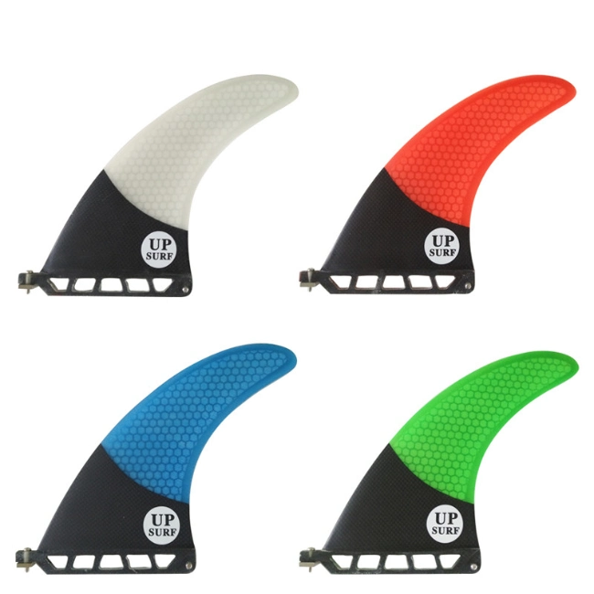 Fiberglass Single Fins Surfing Long Board Fins 8' Center Fins