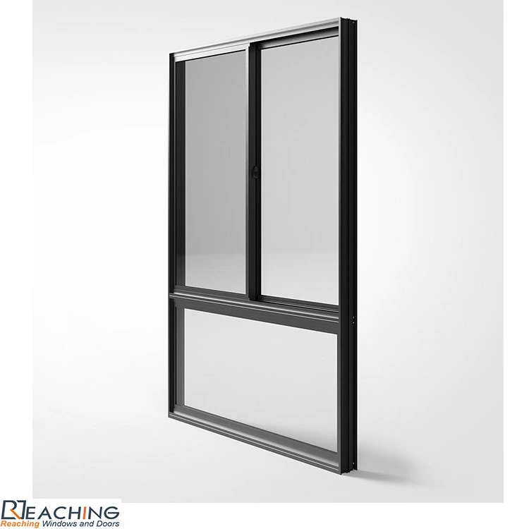 Classic Aluminium Window Single Sliding Window Metal Window with Excellent Insulation