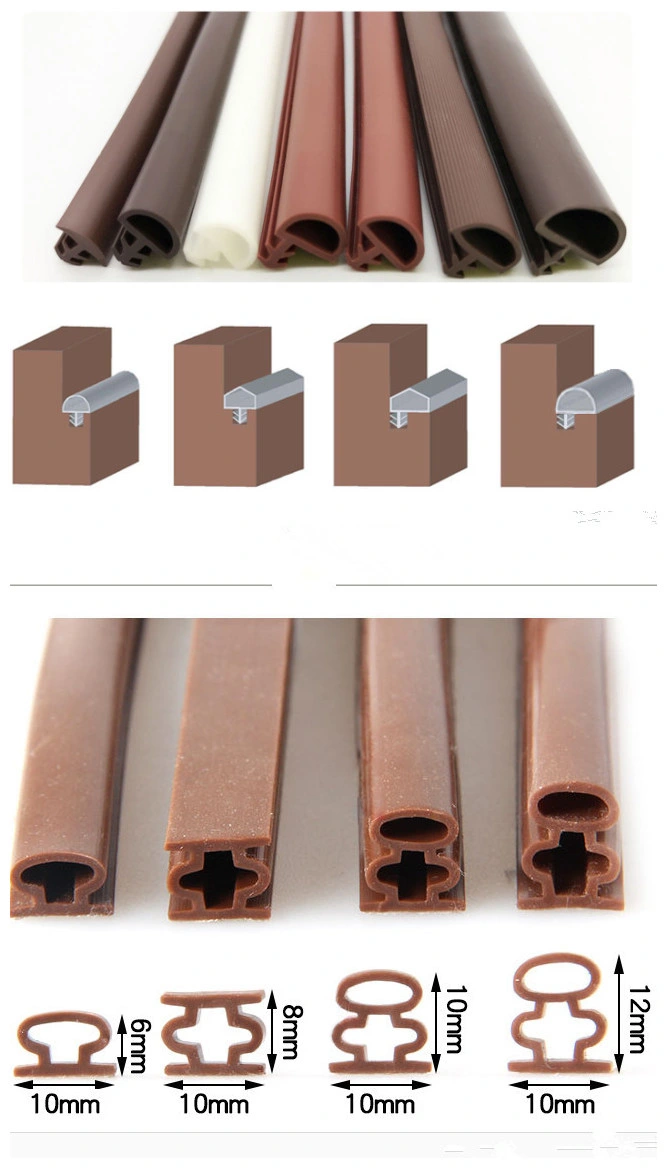 T-Shape Sealing Strip Extruded Rubber Profile for Window and Door