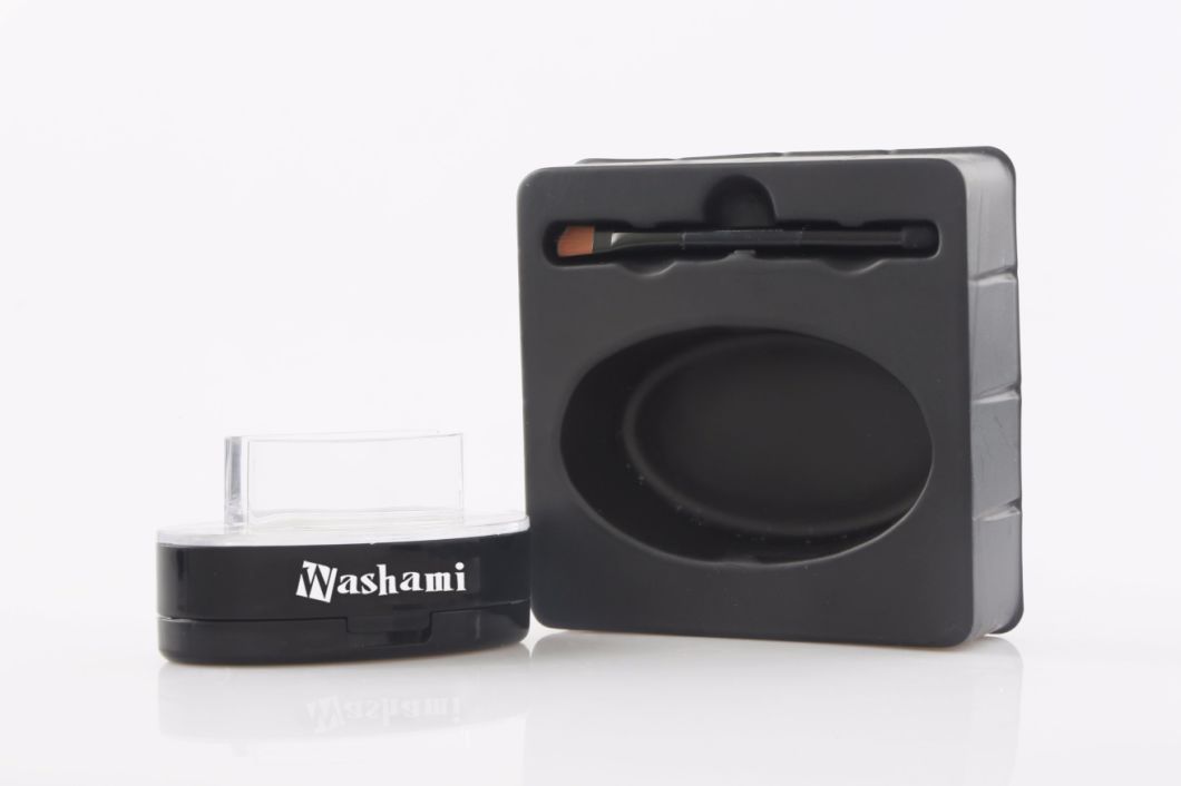 Washami Hot Sale Waterproof Eyebrow Powder with Stamp Seal and Brush