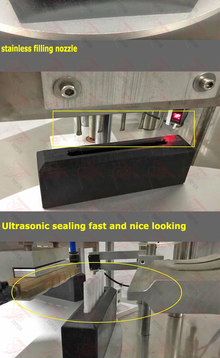 Ulatrasonic 5/7 Strips Tubes Filler and Sealer for Ampoule Plastic Tube