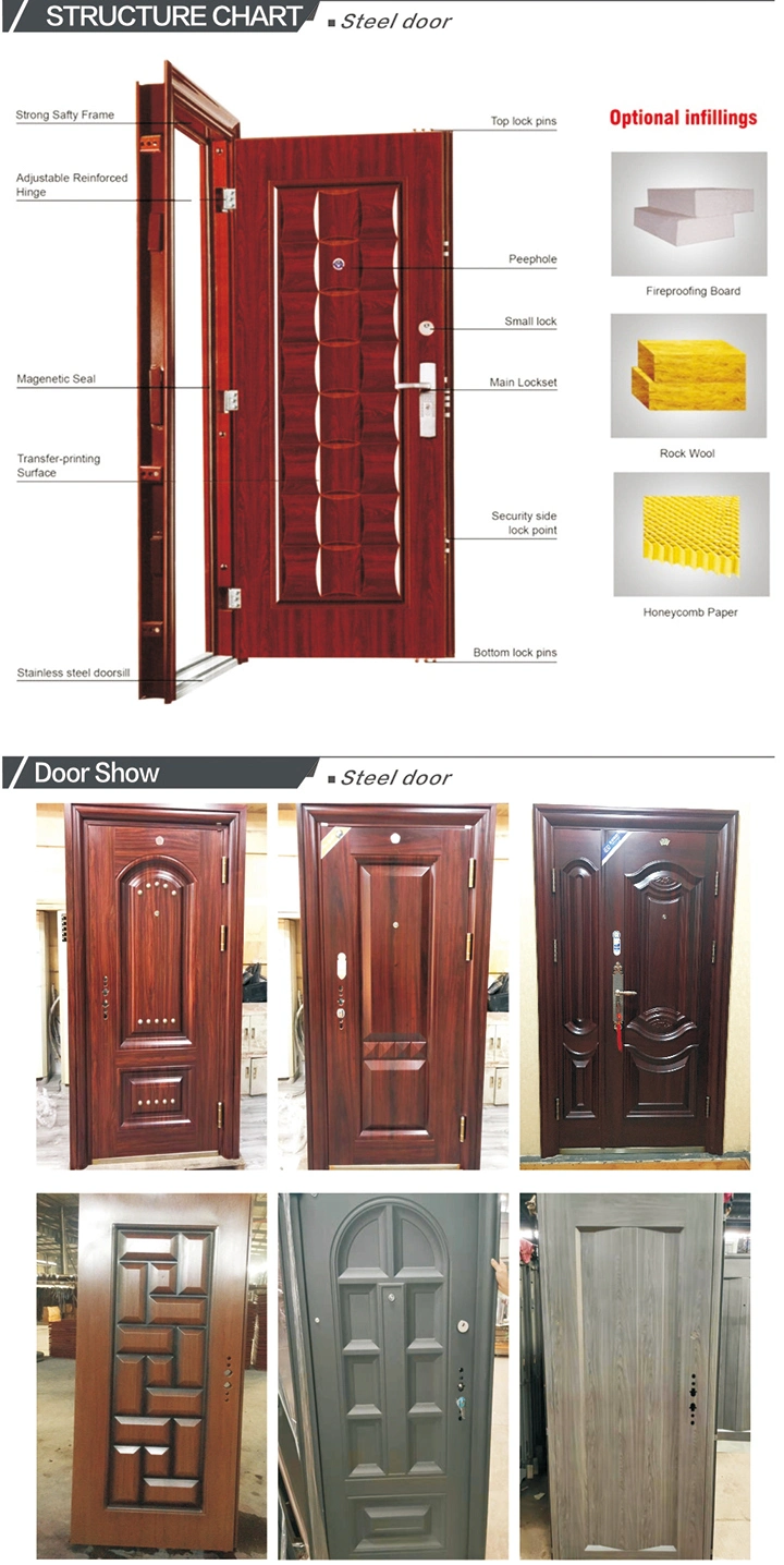 Exterior Door/Entry Door/Steel Security Door