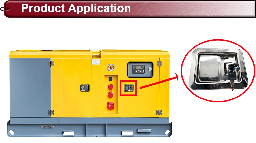 Generator Voltage Regulator Steel Hardware Generator Canopy Cabinet Toolbox Types Door Handle Lock