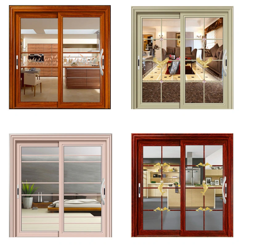 Elegant Exterior Aluminium Sliding Doors and Window Design Slim Frame Sliding Doors