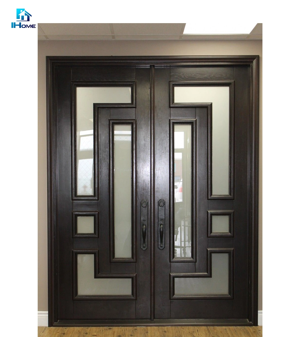 Flat Wrought Iron Entry Doors, Single & Double Exterior Iron Front Doors