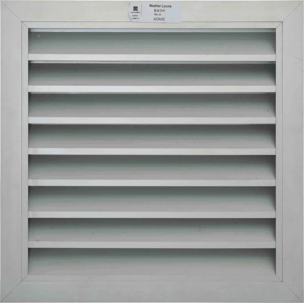 HVAC Aluminum Wall Square Waterproof Weather Louver Air Louver