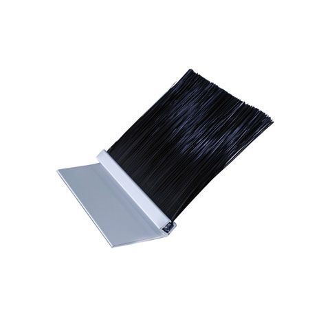 Garage Door Brush Strip with 180 Carrier Aluminium H Stye Dustproof Brush Seal for Door & Escalator Weather Stripping