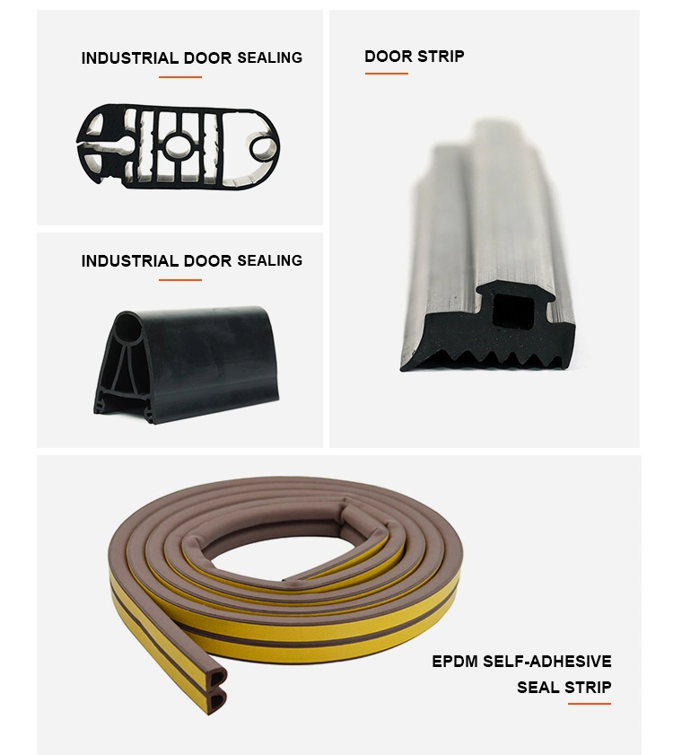 Auto Parts EPDM Rubber Strip Door and Window Sealing Strip Fireproof Sealant Strip