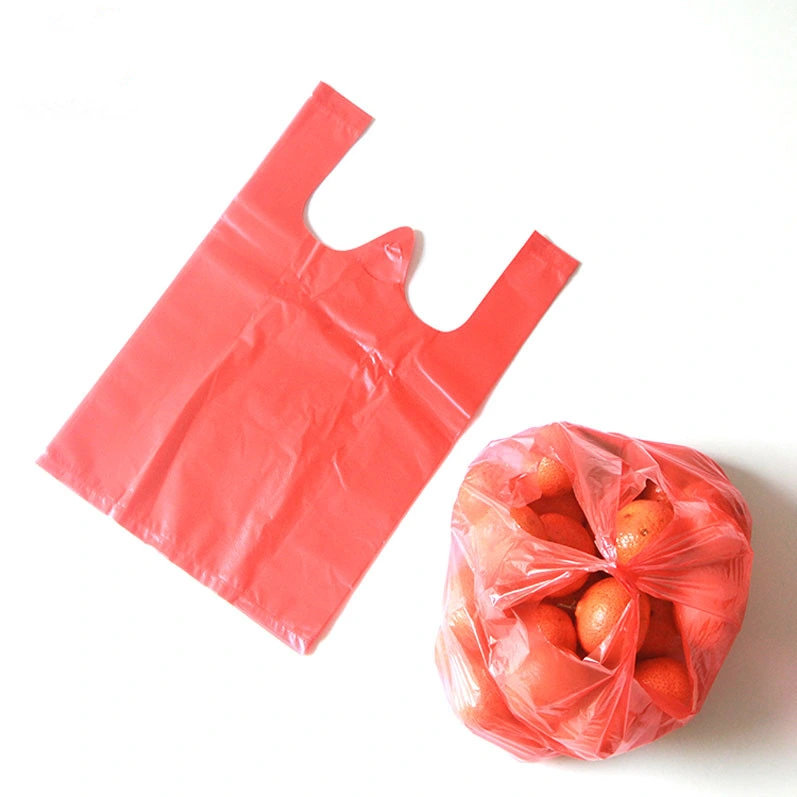 Side Seal Star Seal Strong Heavy Plastic Food Biodegradable Packing Hand Shopping Garbage Trash Rubbish Packaging Bag