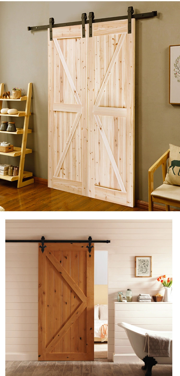 Best Price Offer Interior Decorative Sliding Door Double Barn Door