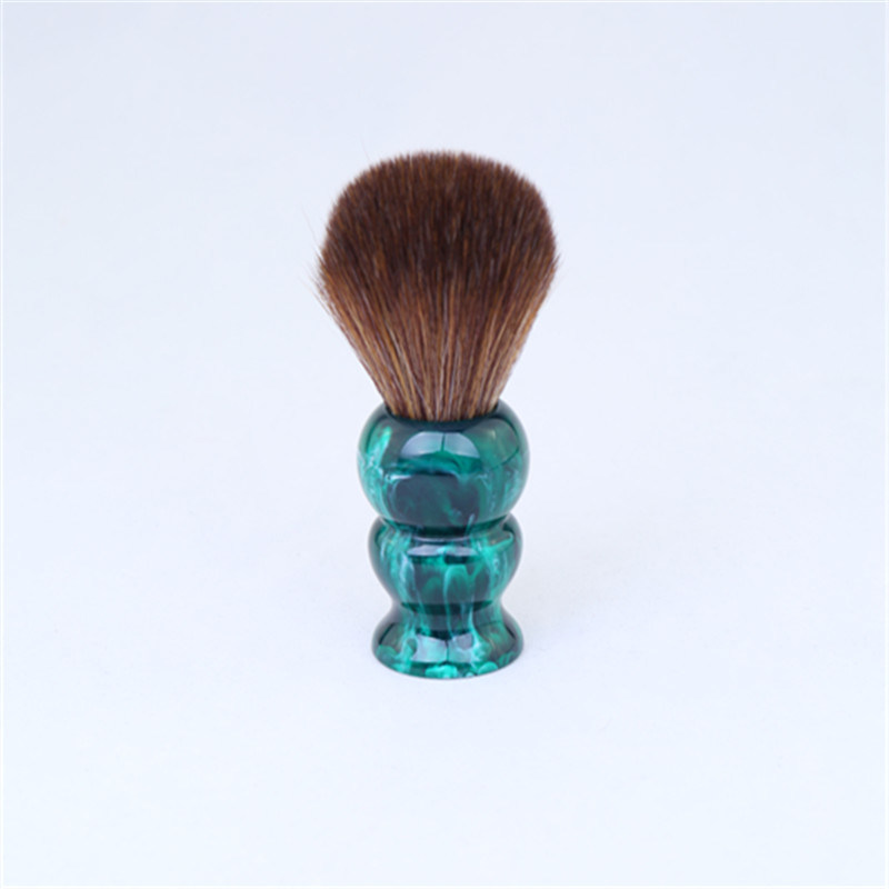 Yaqi Brush Resin Shaving Brush Synthetic Hair Knot Brush Badger Knot Shaving Brush