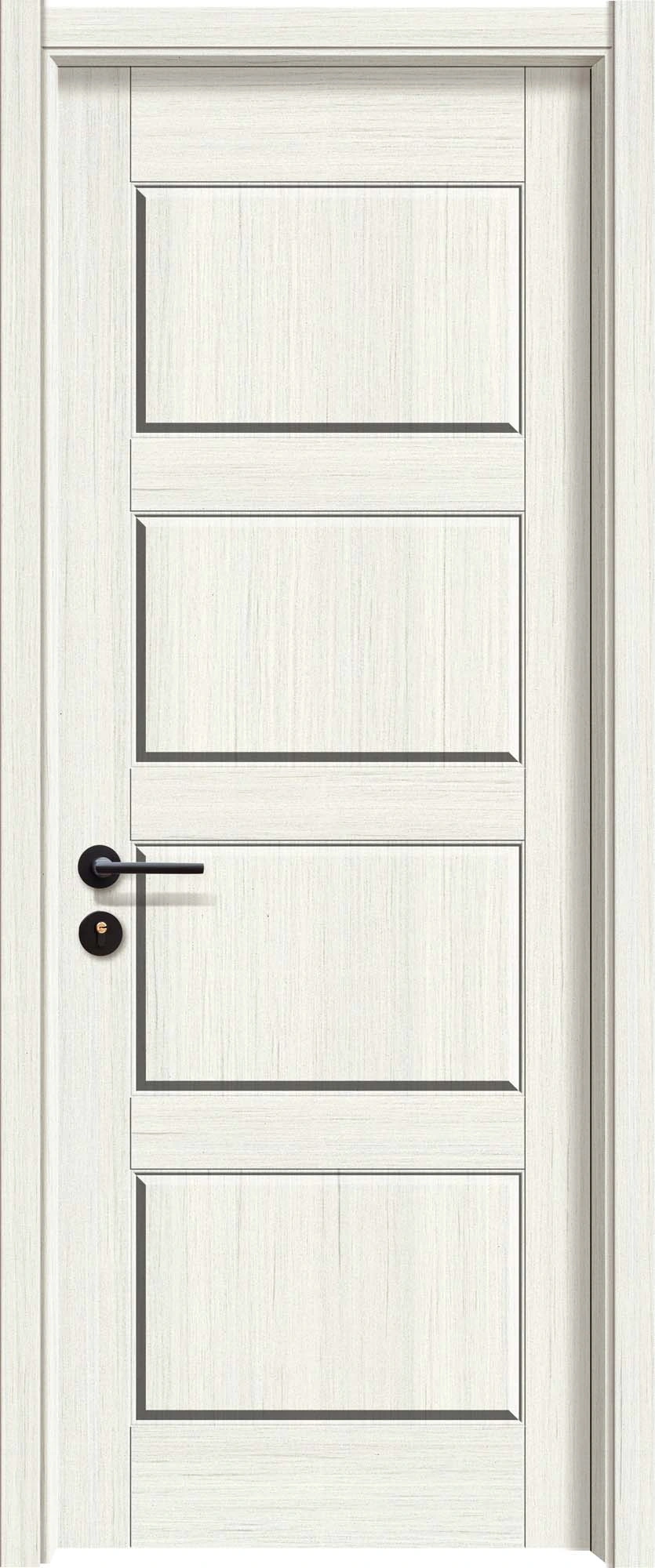 Internal White Color Melamine Wooden Door for Bedroom (MD-VN-008)