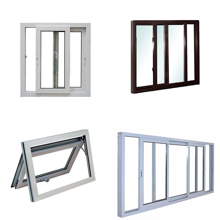 Aluminium Frame Sliding Glass Window with Mosquito Net Sliding Window