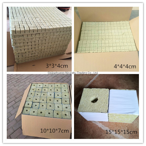 Rock Wool Cubes Glass Wool Mineral Wool for Soil Propagation Mediums