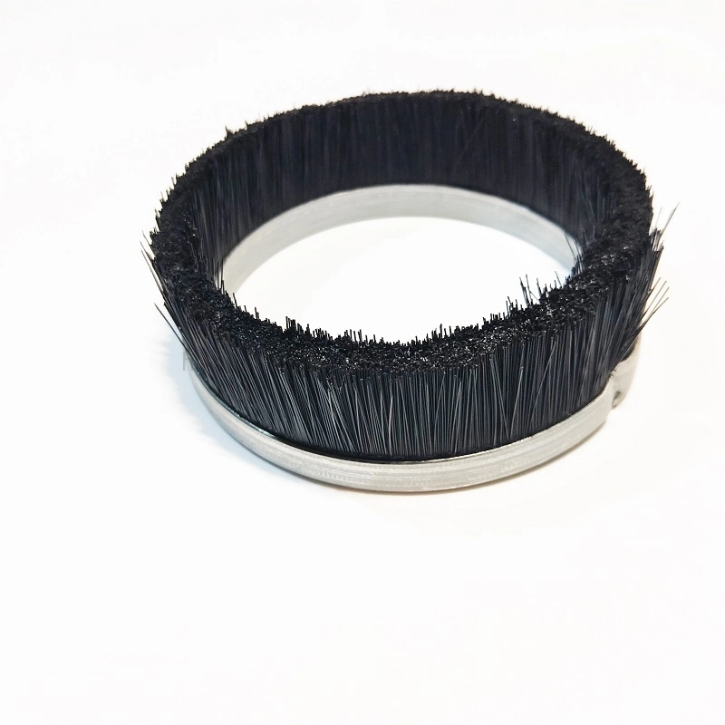 Ring Disk Rotary Nylon Bristle Seal Cleaning Brush