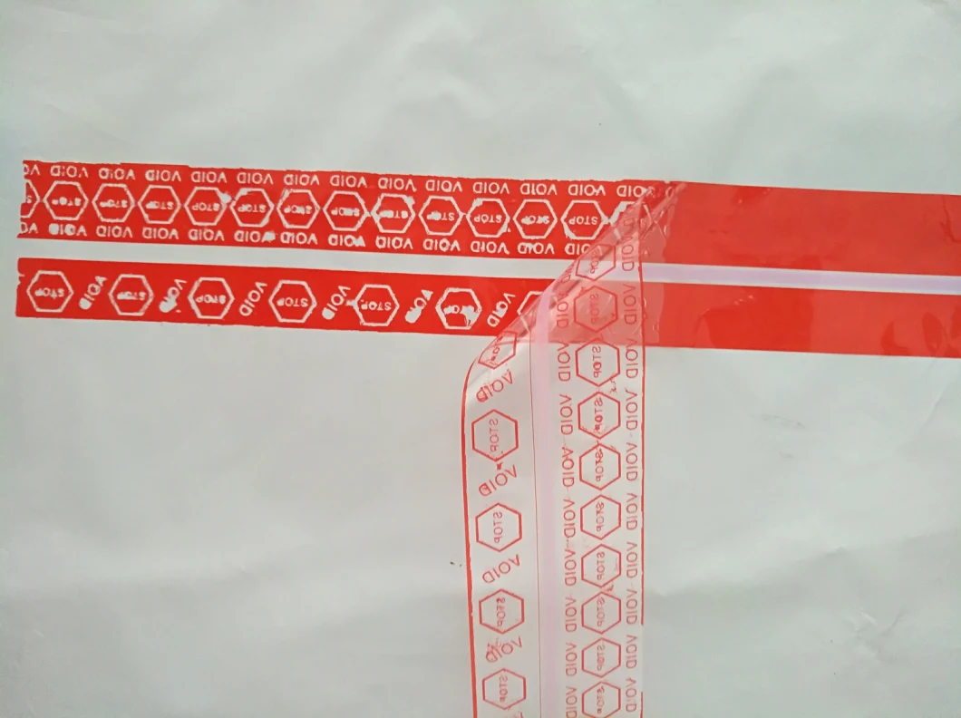 Custom Secuirty Void Seal Tape Void Security Seal Carton Tape